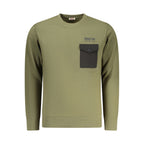 Green Cotton Men's Sweatshirt