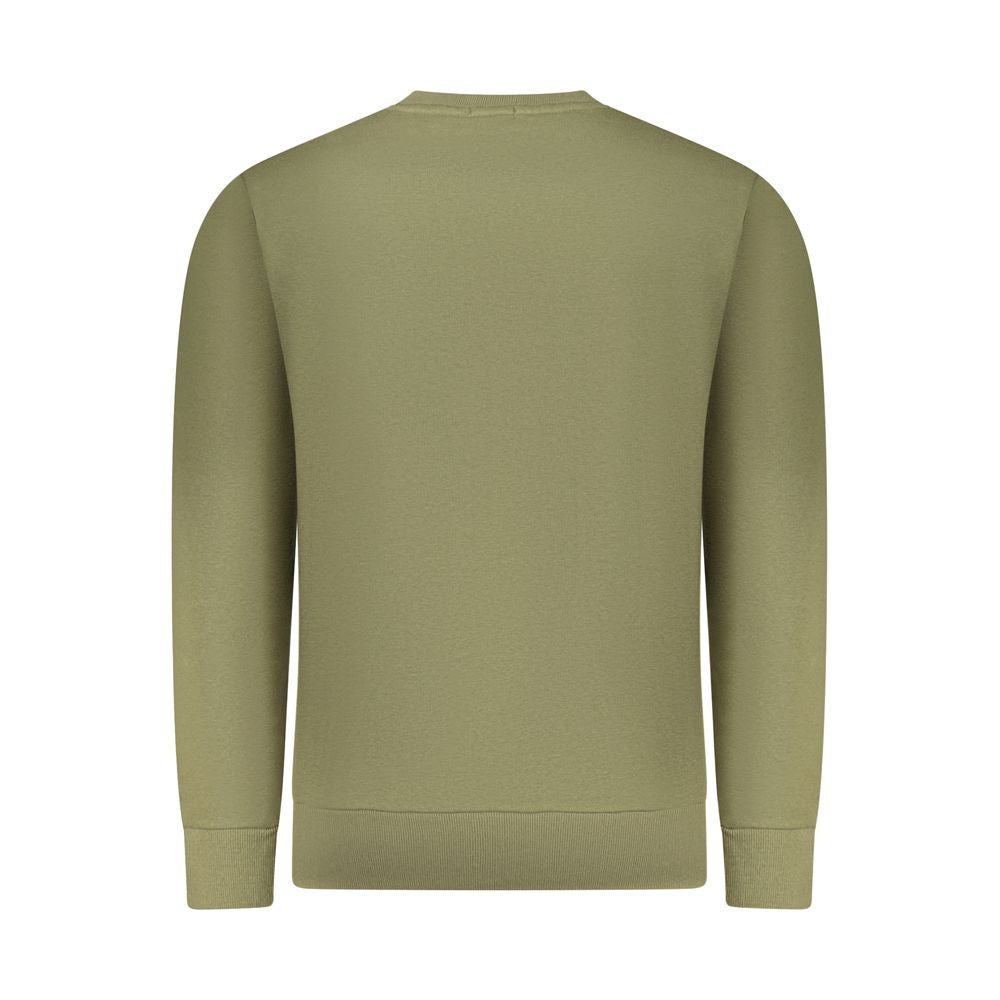 Green Cotton Men's Sweatshirt