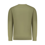 Green Cotton Men's Sweatshirt