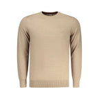 Beiger Polyester Herrenpullover
