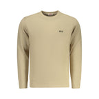 Beige Cotton Men's Sweatshirt