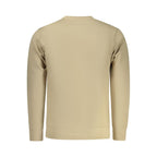 Beige Cotton Men's Sweatshirt