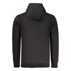 Schwarzes Herren-Sweatshirt aus Baumwolle