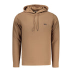 Braunes Baumwoll-Herren-Sweatshirt