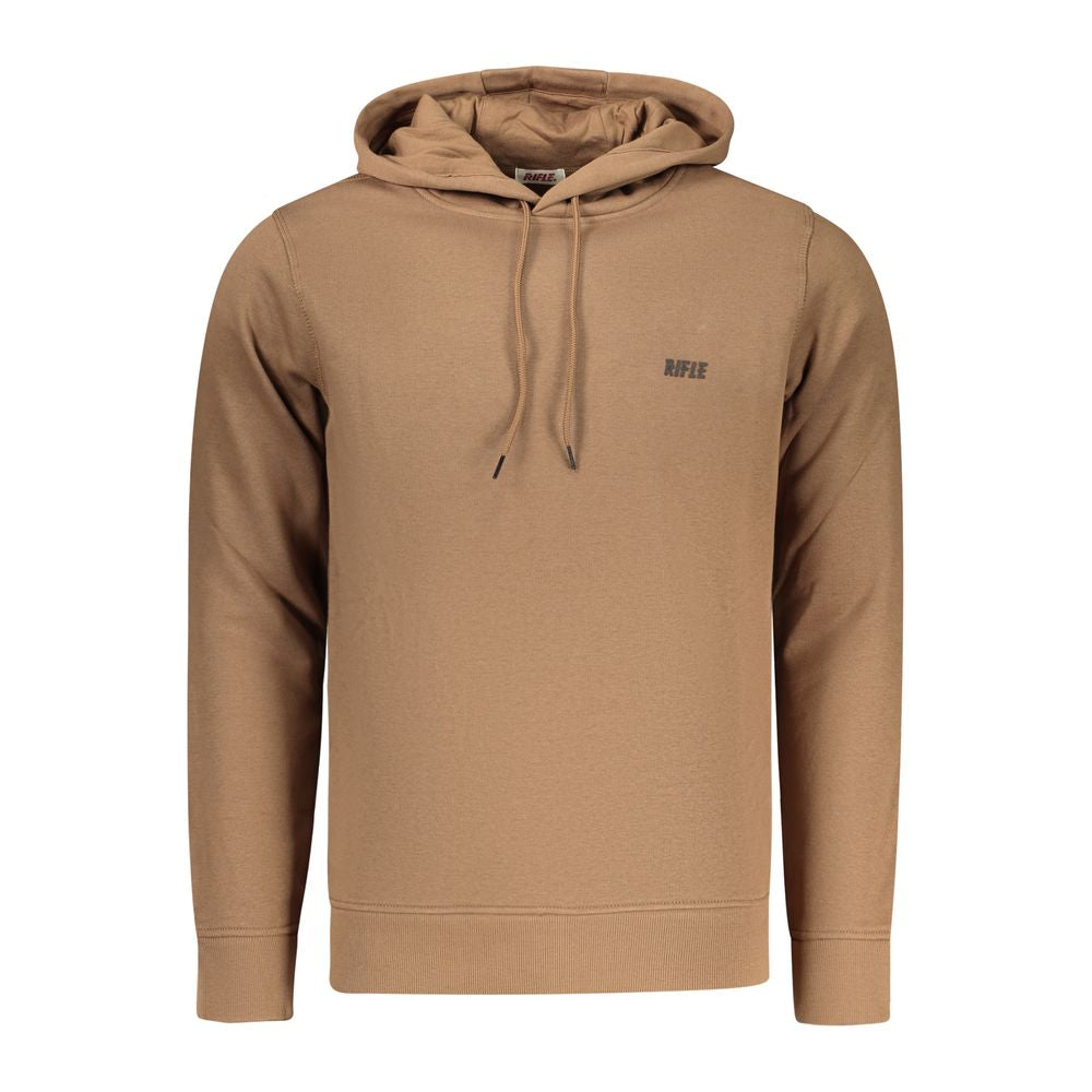 Braunes Baumwoll-Herren-Sweatshirt