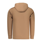 Braunes Baumwoll-Herren-Sweatshirt