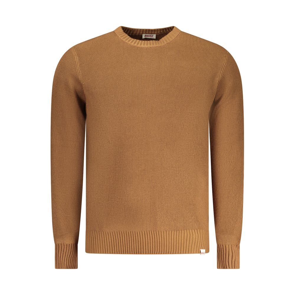 Braun Viskose Herren Pullover