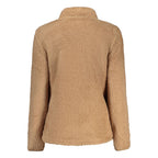 Marrone Polyester Women Sweatshirt