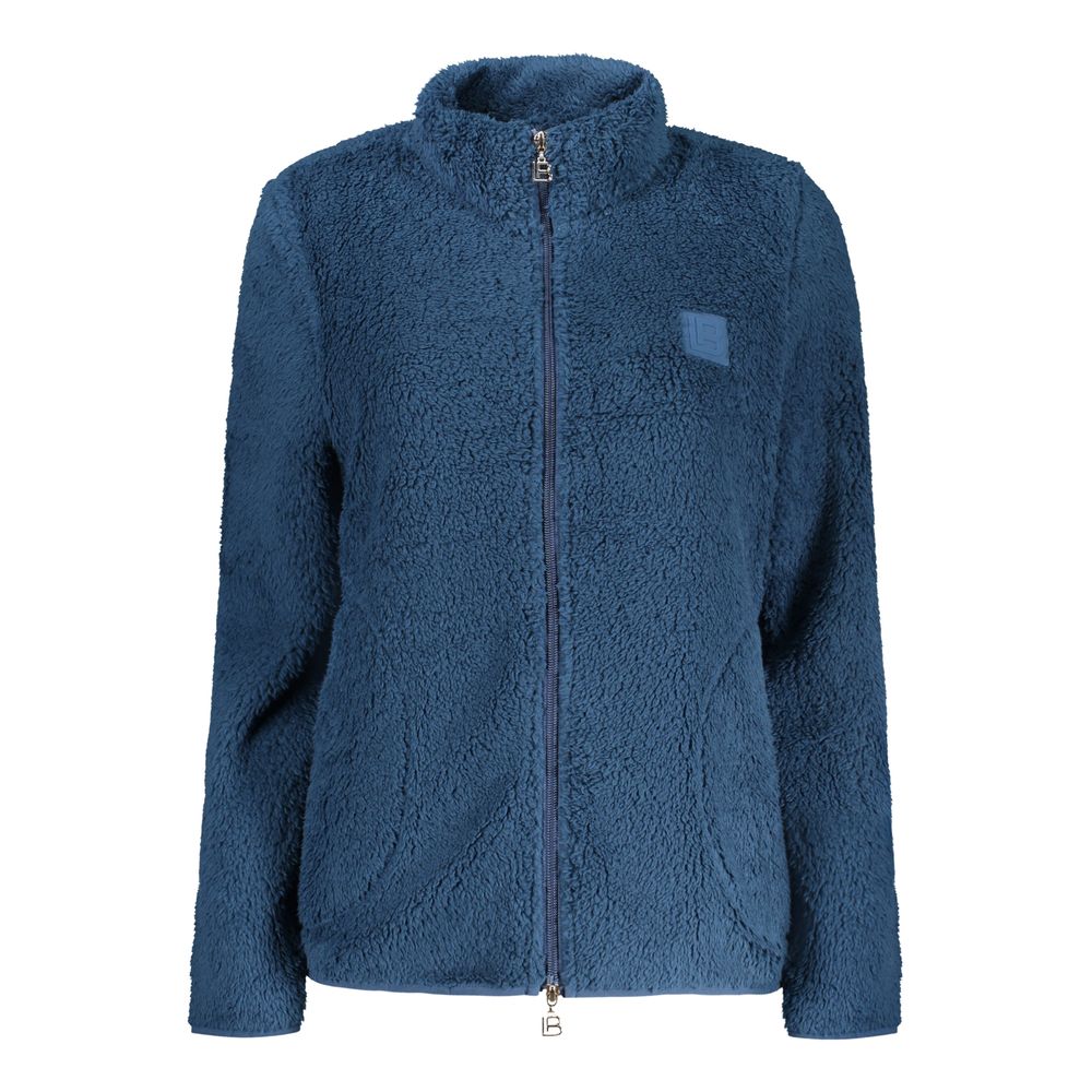 Blaues Polyester-Damen-Sweatshirt