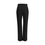 Black Wool Oves Aries Anzughose