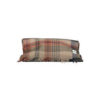 Marrone Polyester Men Scarf