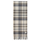 Grigio Polyester Men Scarf