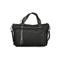 Black Polyurethane Women's Bag