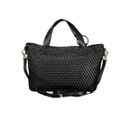 Black Polyurethane Women's Bag