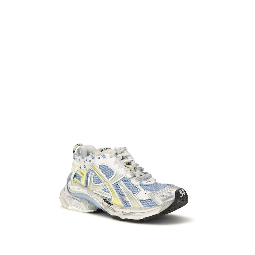Multicolor Polyethylene Athletic Sneakers