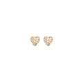 Gold Brass Earrings