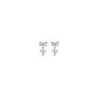 Silver Brass Earrings