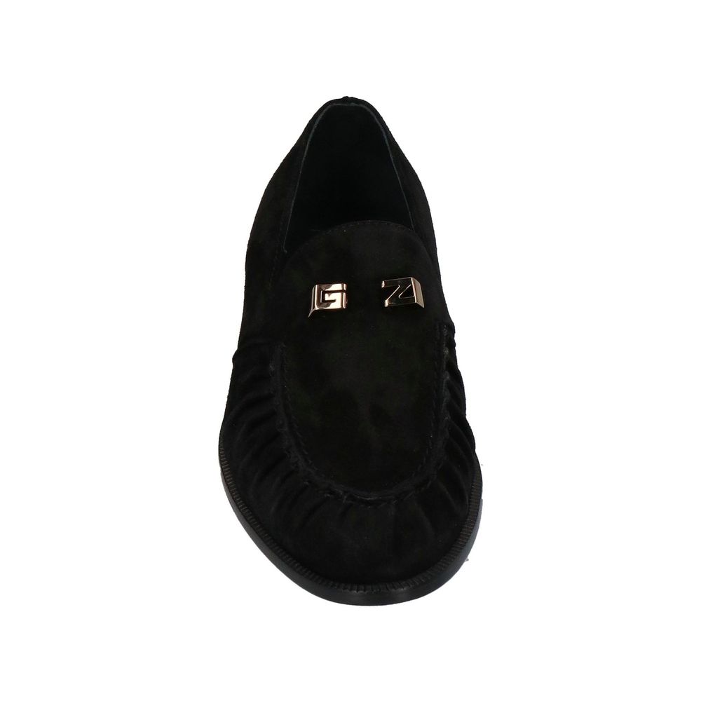 Mocassini slip-on in pelle di vitello neri