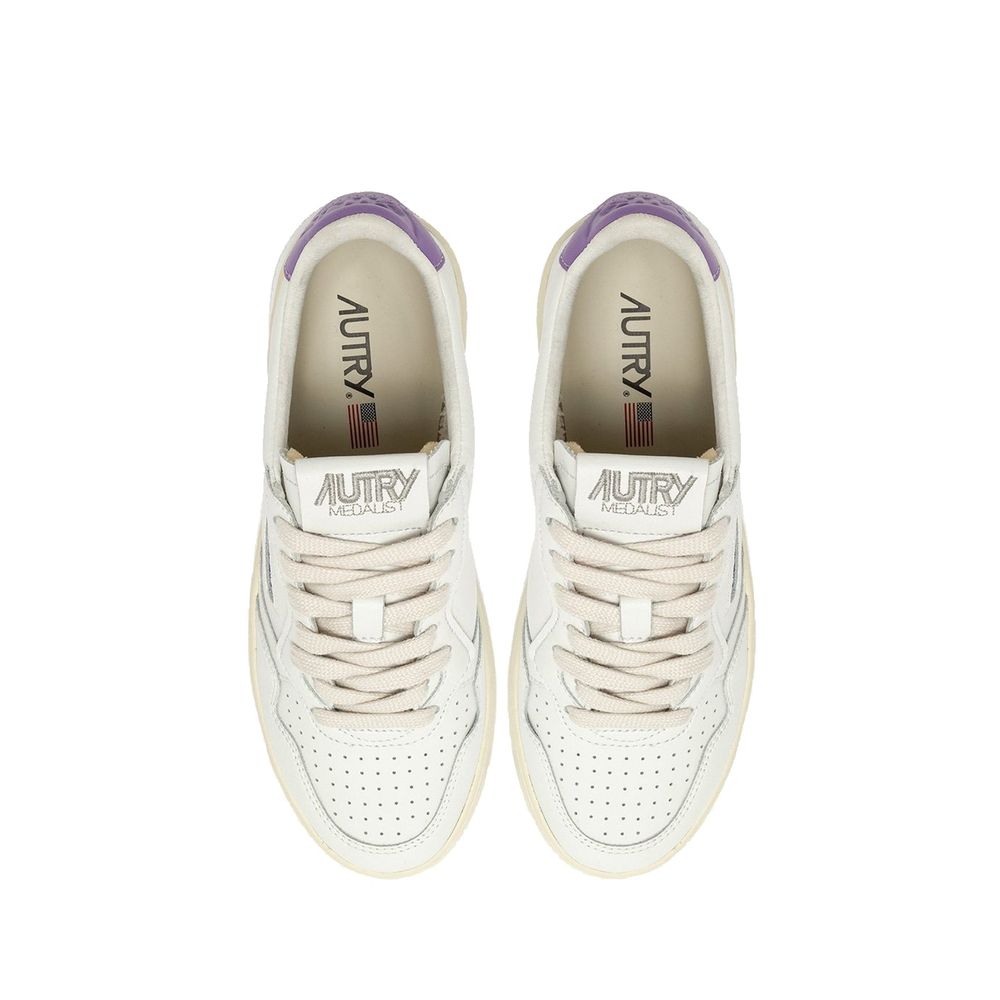 White Leather Sneakers