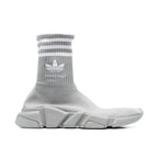 Graue Nylon-Sportschuhe