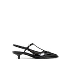 Black Calfskin High Heel Pumps