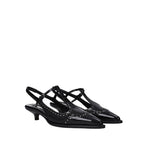 Black Calfskin High Heel Pumps