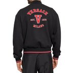 Black Virgin Wool Bomber