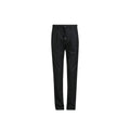 Schwarze Elasthan Freizeithose
