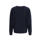 Blue Cashmere Cardigan