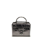 Black Calf Leather Bos Taurus Handbag