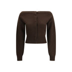 Brown Cashmere Cardigan