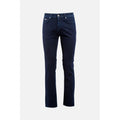 Blaue Baumwoll-Jeans mit geradem Schnitt