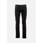 Schwarze Baumwolljeans
