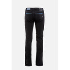 Schwarze Baumwolljeans