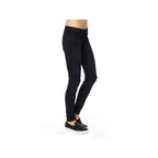 Blue Cotton Skinny Pants