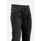 Gray Cotton Jeans Denim