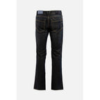 Gray Cotton Jeans Denim