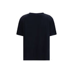 Blue Viscose T-Shirt