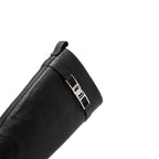 Black Calfskin Flat Boots