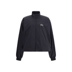 Schwarze Polyester-Shelljacke