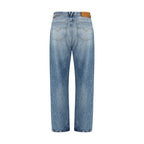 Blue Cotton Jeans Denim