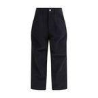 Schwarze Freizeithose aus Baumwolle