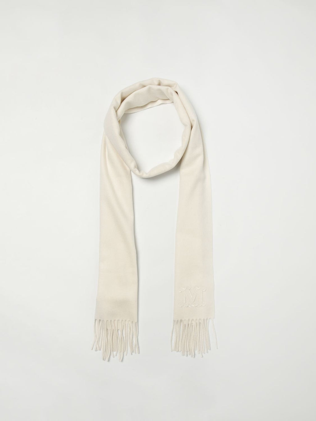 Sciarpa in Cashmere Bianco