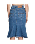 Blauer Jeansrock