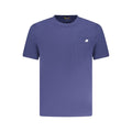 Blaues Baumwoll-T-Shirt
