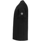 Black Cotton Men T-Shirt
