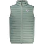 Verde Poliestere Uomo Giubbotto