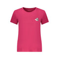 Rotes Baumwoll-T-Shirt für Damen