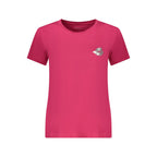 Rotes Baumwoll-T-Shirt für Damen