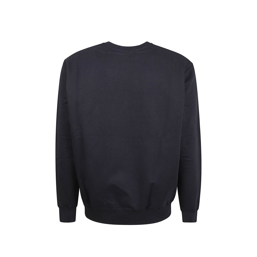 Blaues Baumwoll-Sweatshirt